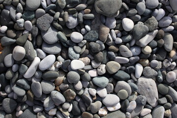 stones on the beach