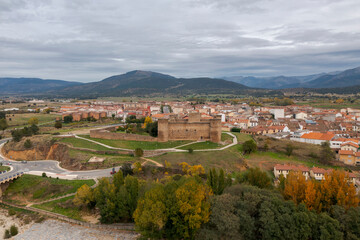 Fototapeta na wymiar municipio de El Barco de Ávila en la comunidad de Castilla León, España