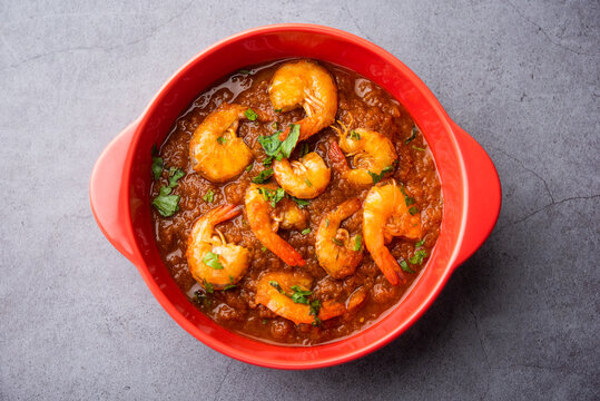 Prawns Or Shrimp Or Zinga Masala Curry