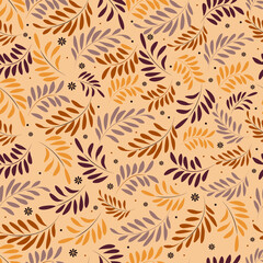 autumn vertical background. Landing page, send a message, loading, authorization and search page. Concept for Website or Mobile App. 