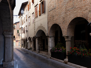 View of the Gemona Street