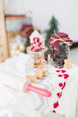 Nordic Christmas Decoration Setup 