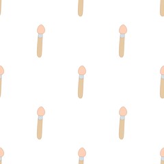 Make up applicator for eyes pattern seamless background texture repeat wallpaper geometric vector