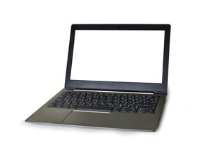 laptop isolated on white background
