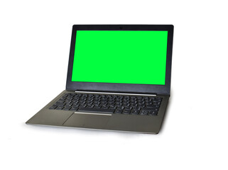 Fototapeta premium laptop isolated on white