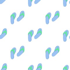 Beach shoes pattern seamless background texture repeat wallpaper geometric vector