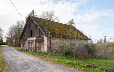 stone barn in estonia