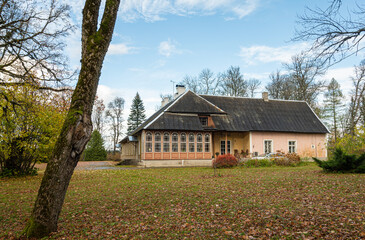 Fototapeta na wymiar maison in estonia