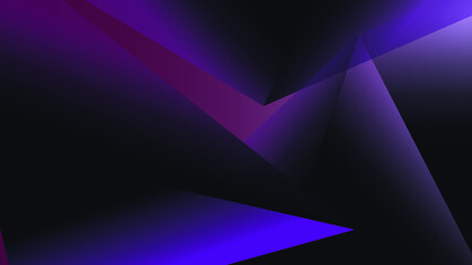 Abstract Red and Bue  Background with Triangles