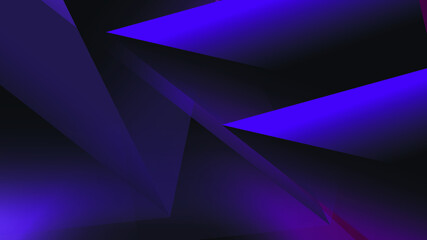 Obraz premium Abstract Red and Bue Background with Triangles