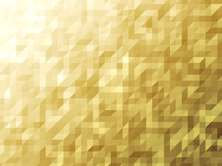背景　背景素材　ポリゴン　壁紙　イラスト　幾何学　角柱　クリスマス　冬　光　柄　模様　金色　黄色