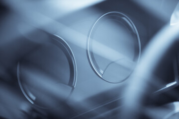 Car's digital dashboard tuned off