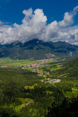 Obraz premium Urlaubsfeeling rund um das schöne Leutaschtal in Tirol