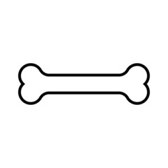 Dog Bone line icon