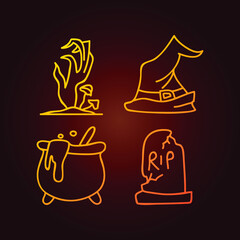 Sketch icon with halloween line vector icons on white background. Business icon. Autumn pumpkin. Outline cartoon. Happy halloween. Vector logo.