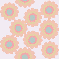 Flower and leave ,full color of natur, leave patterns, design