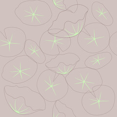 seamless pattern with flowers Flower and leave ,full color of natur, leave patterns, design