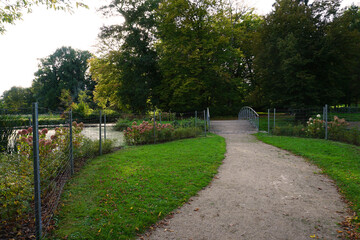 Im Lenne Park in Criewen in Brandenburg