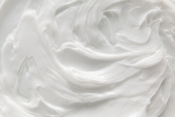 delicate white face cream background