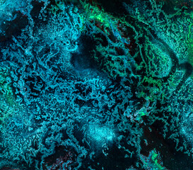 Beautiful acrylic color abstract background. Colored marble mixed ink abstraction