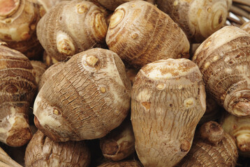 Yam, traditional tubercle of brazilian cuisine