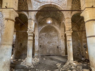 Inside Aprank Monastery (Saint David's Monastery) Ruins, Erzincan Province, Turkey