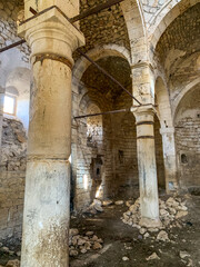 Inside Aprank Monastery (Saint David's Monastery) Ruins, Erzincan Province, Turkey