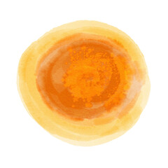 Watercolor spot, isolated on a white background