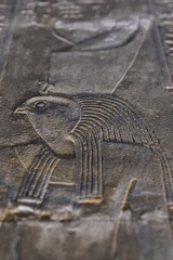 Ekfou Temple Egypt hiéroglyphes