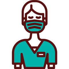 Nurse  one color icon