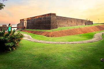Forte do Castelo - Belém - Pará Forte do Presépio - obrazy, fototapety, plakaty
