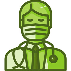 Doctor Two Tone icon