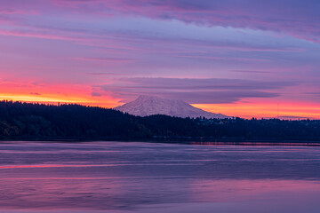 Mt Rainier sunrise 