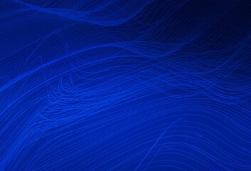 Dark BLUE vector colorful abstract background.