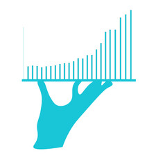 increasing market show in graphics