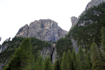 View of Sellaronda near Colfosco - cascate Piscandu'