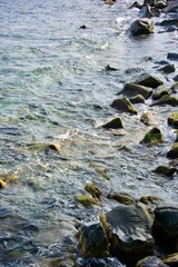 View of the Crimean coast in the city of Alushta