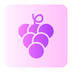 grapes gradient icon