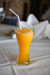 Orange juice smoothie