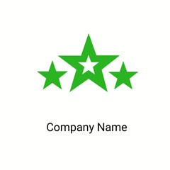 Obraz premium star logo design