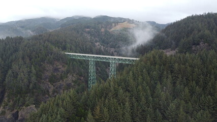 Thomas Creek Bridge Oregon Coast