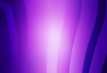 Light Purple, Pink vector glossy abstract layout.