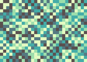 Fototapeta premium Abstract Geometric Pattern generative computational art illustration