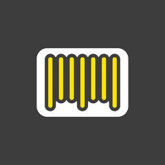 Barcode vector icon. E-commerce sign