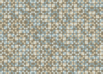 Fototapeta premium Abstract Geometric Pattern generative computational art illustration