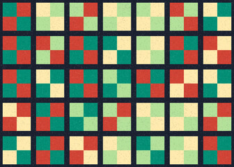 Abstract Geometric Pattern generative computational art illustration
