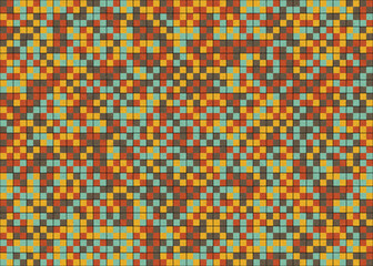 Abstract Geometric Pattern generative computational art illustration