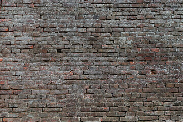 Dark brick wall texture grunge background