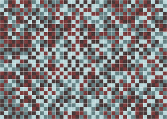 Fototapeta premium Abstract Geometric Pattern generative computational art illustration