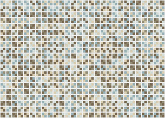 Fototapeta premium Abstract Geometric Pattern generative computational art illustration